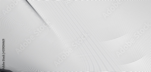 lines background with abstract wave lines. Abstract wave element for design. Digital frequency track equalizer. Stylized line art background