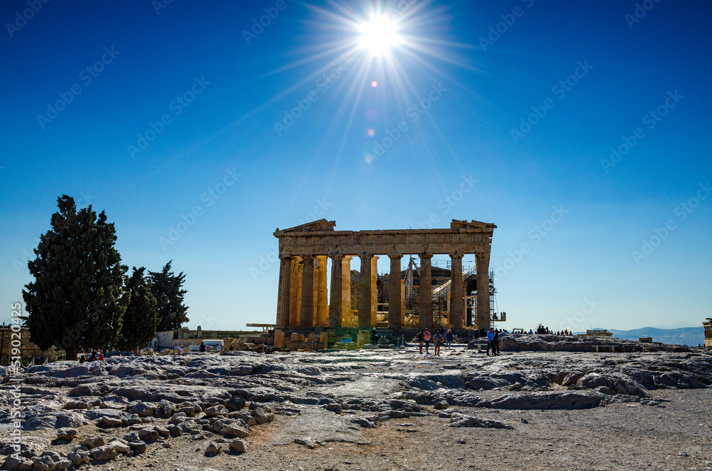 Naklejka premium The Acropolis of Athens, Greece