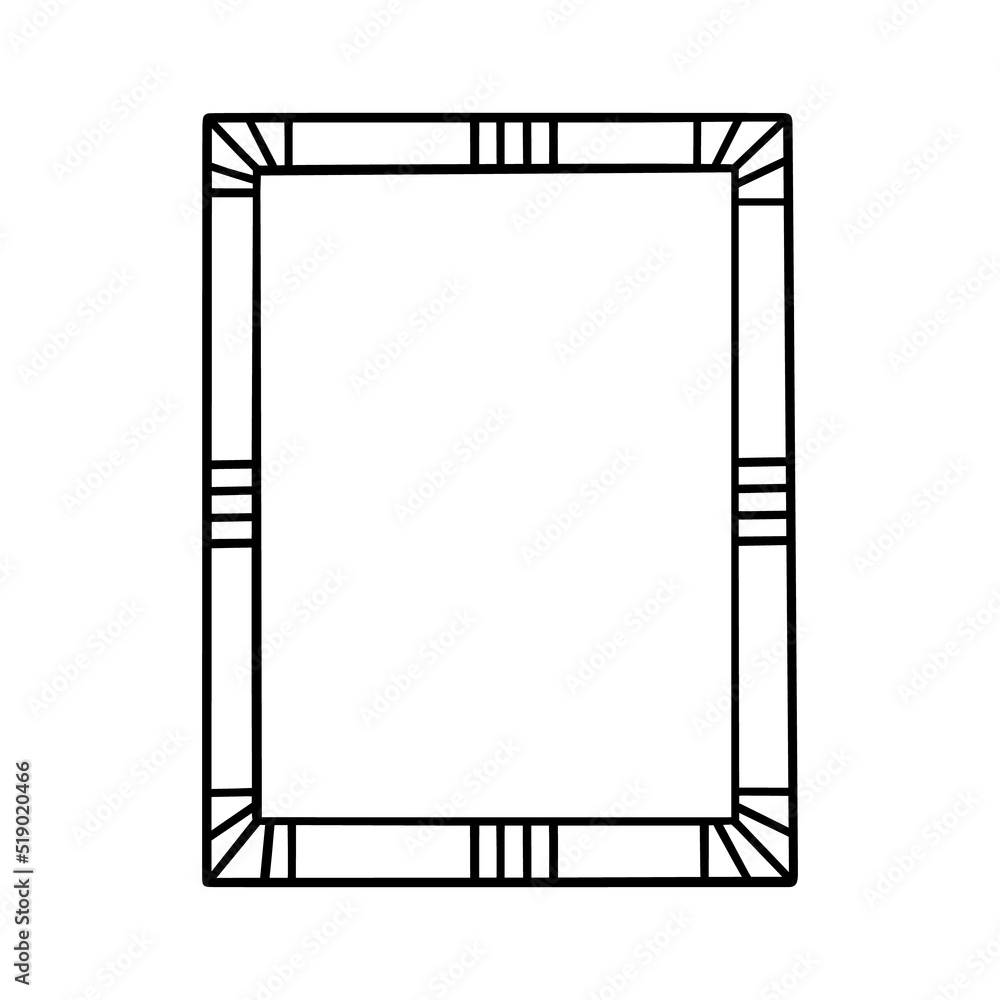 Hand drawn frame doodle. Rectangular Borders in sketch style. Vector illustration isolated on white background. Hand drawn frame doodle. Rectangular Borders in sketch style. Vector illustration isolated on white background.