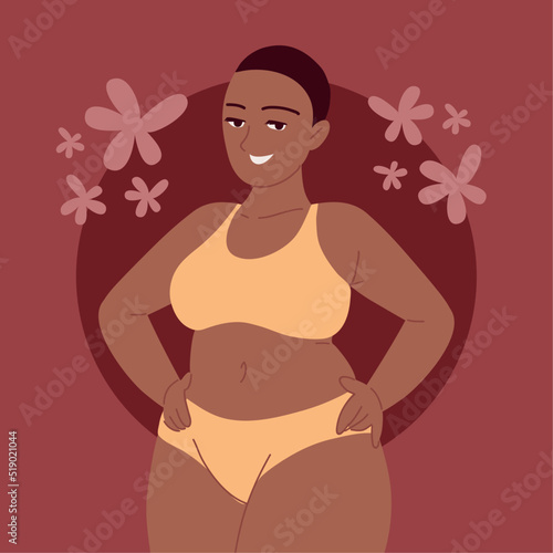 overweight girl, body positive movement