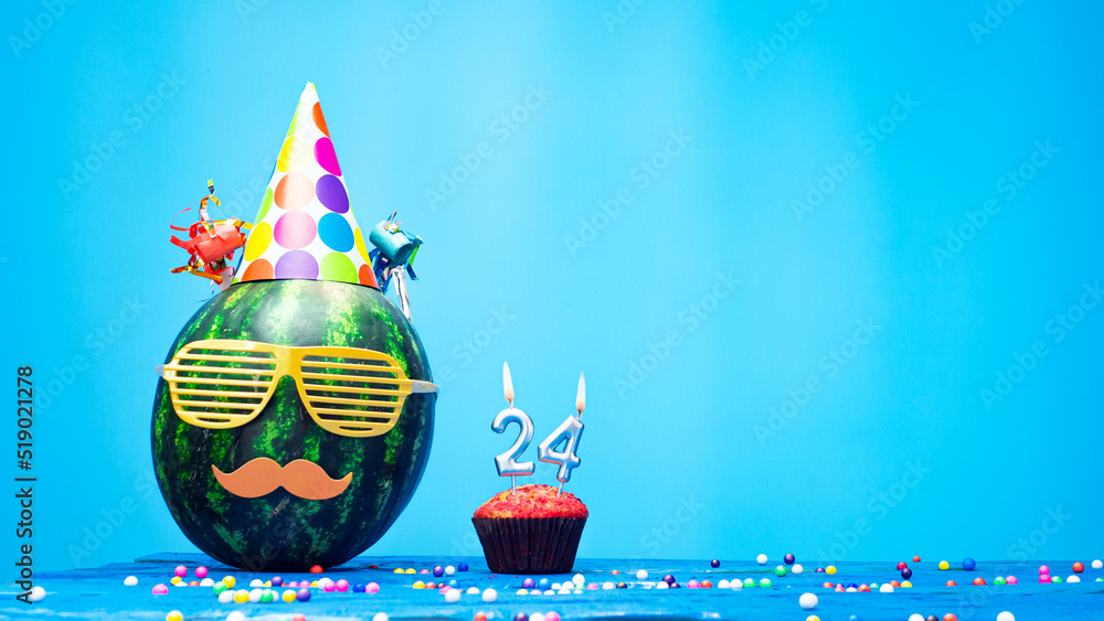 D24TIME Geburtstagskarte 'Happy Birthday Card B' – Einfach & Klassisch
