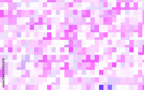 Light Purple  Pink vector pattern in square style.