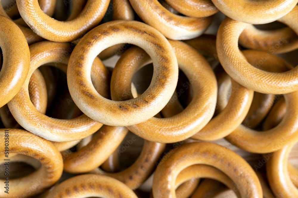 a large amount of traditional snacks round cracknel a large amount of traditional snacks round cracknel