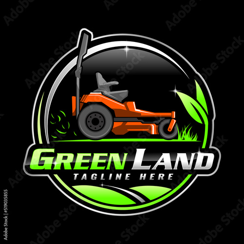 Lawn Mowing logo, Lawn care