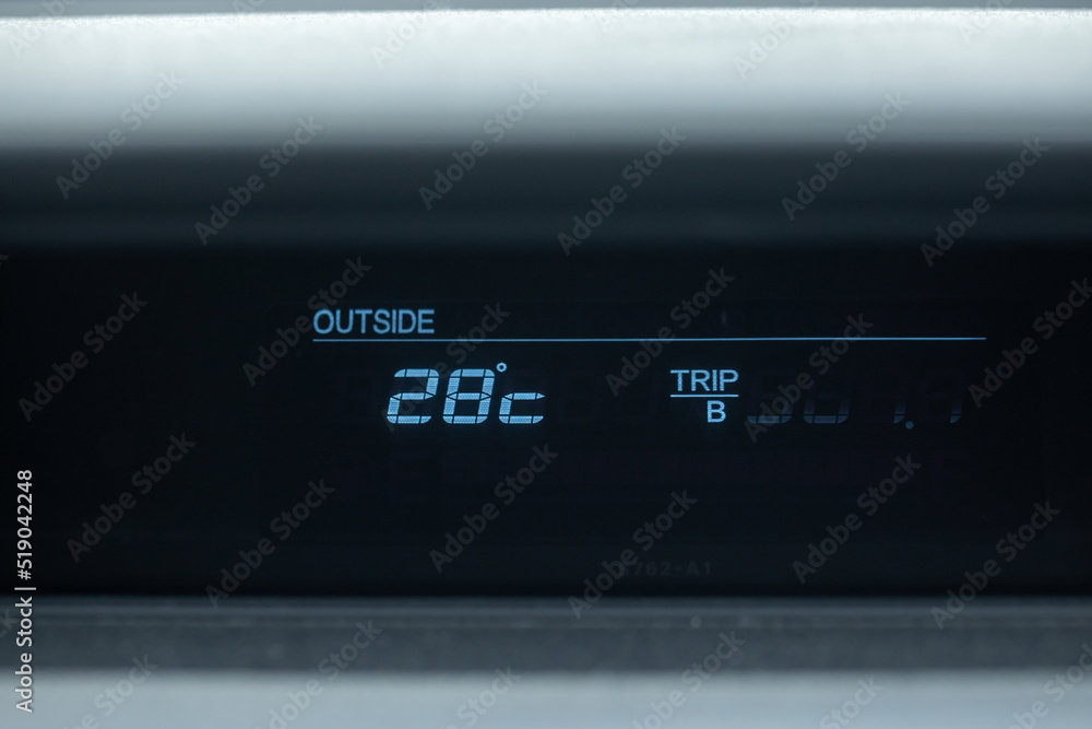 自動車の温度計 Car thermometer 自動車の温度計 Car thermometer