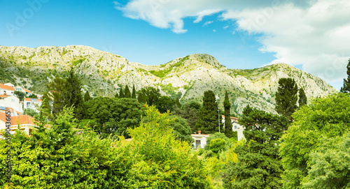 Wallpaper Mural city of Cavtat -Croatia, located at the foot of the mountains, summer, sunny day Torontodigital.ca