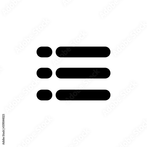 Hamburger Vector Icon Design Symbol Illustration EPS 10