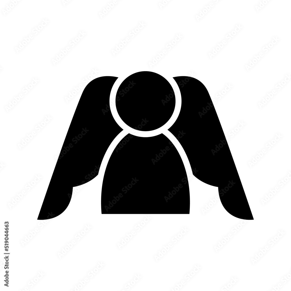 angel icon or logo isolated sign symbol vector illustration - high quality black style vector icons
angel icon or logo isolated sign symbol vector illustration - high quality black style vector icons
