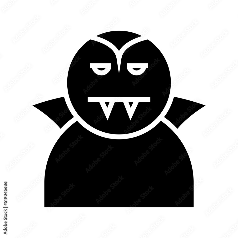 dracula icon or logo isolated sign symbol vector illustration - high quality black style vector icons

