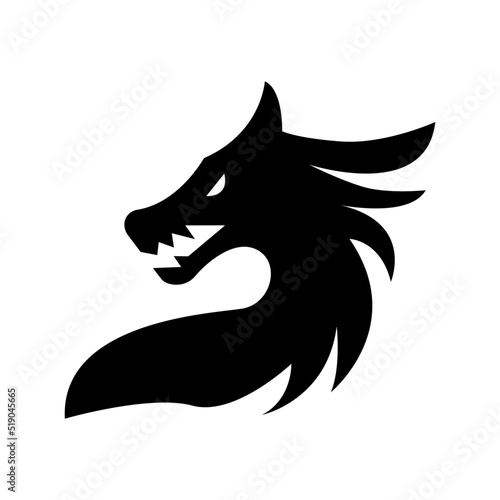 dragon icon or logo isolated sign symbol vector illustration - high quality black style vector icons  © Rudi supriyanto