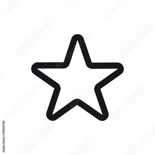 Star Icon Vector Symbol Design Illustration EPS 10