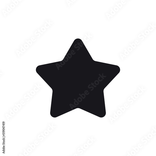 Star Icon Vector Symbol Design Illustration EPS 10