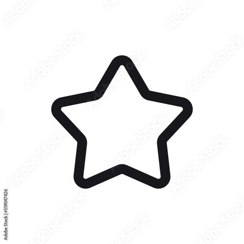 Star Icon Vector Symbol Design Illustration EPS 10