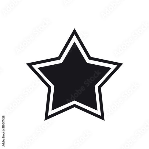 Star Icon Vector Symbol Design Illustration EPS 10