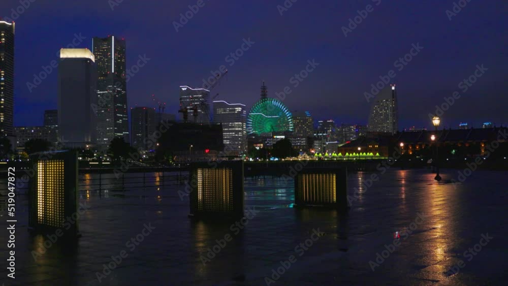 The rainy day in Yokohama The rainy day in Yokohama