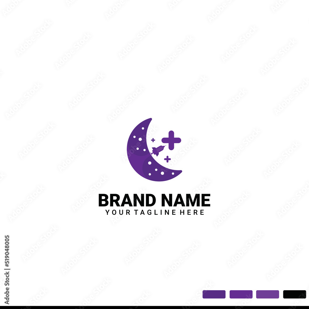 rocket vaccine logo design premium vector rocket vaccine logo design premium vector