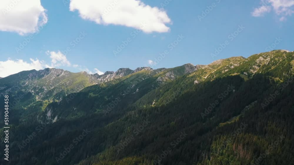 4k Drone shot of Piatra Craiului, Brasov County, România, Carpathian Mountains 4k Drone shot of Piatra Craiului, Brasov County, România, Carpathian Mountains