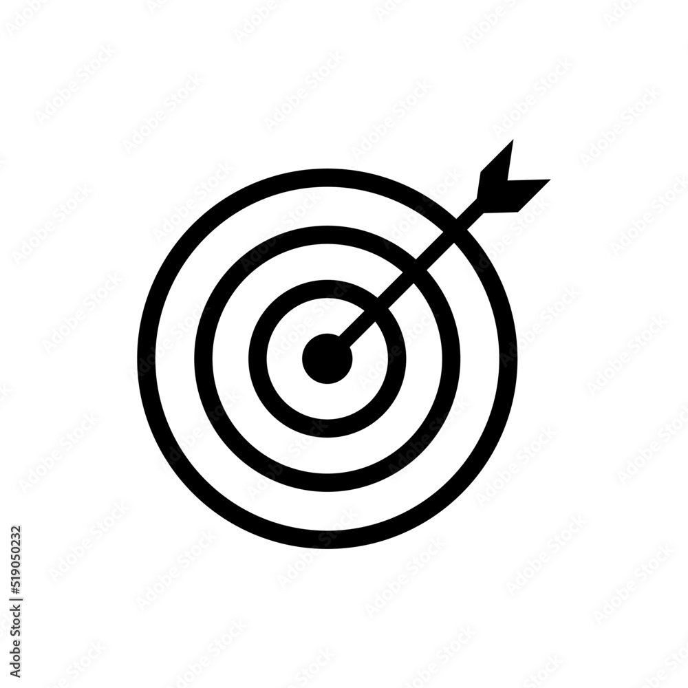 Target Icon Vector Symbol Design Illustration EPS 10 Target Icon Vector Symbol Design Illustration EPS 10