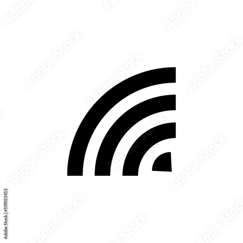 Wifi Signal Icon Vector Symbol Design Illustration EPS 10