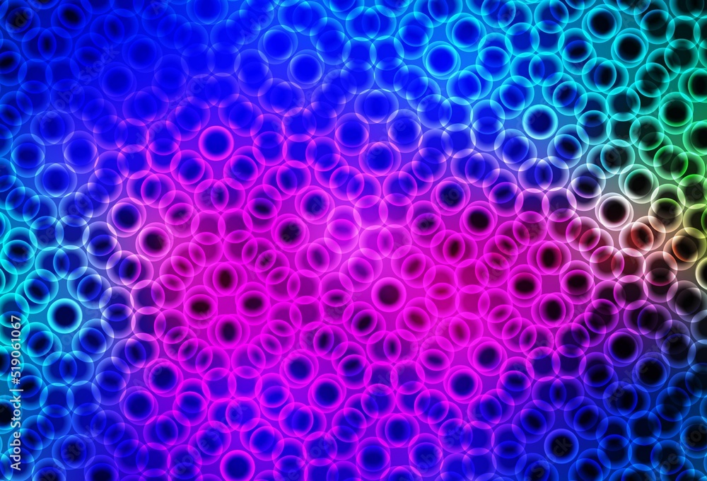 Dark Pink, Blue vector template with circles. Dark Pink, Blue vector template with circles.