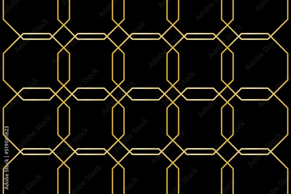 Obraz premium seamless pattern with hexagons