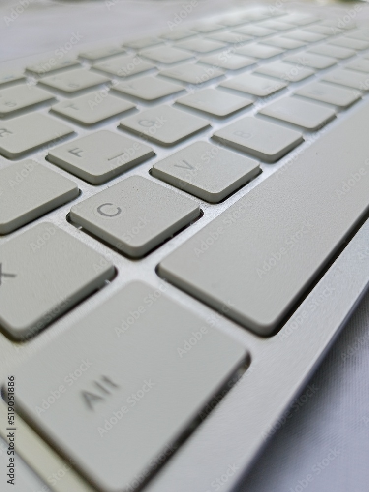 keyboard close up shot