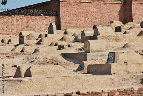Uch Sharif, Ruins of centuries old Mausoleums close Bahawalpur, Pakistan photo