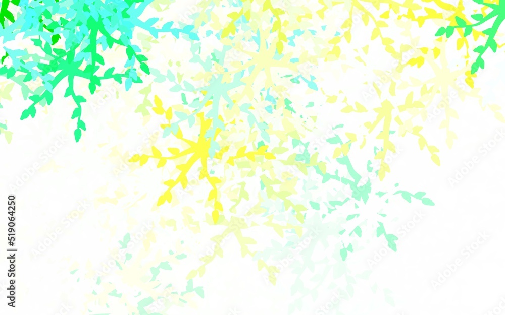 Light Blue, Green vector texture with abstract forms. Light Blue, Green vector texture with abstract forms.