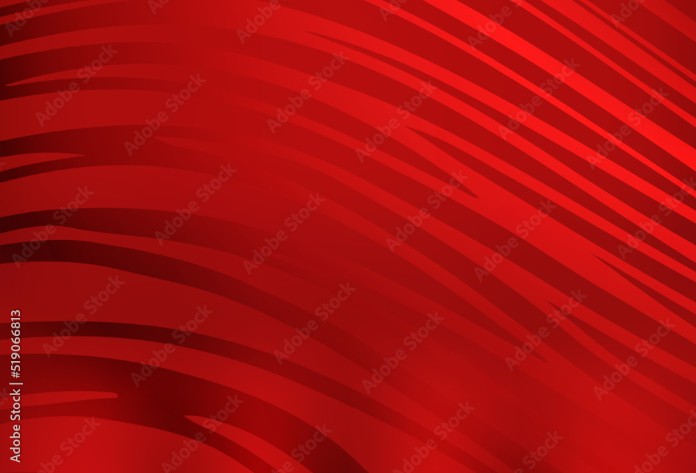 Light Red vector pattern with bent lines. Light Red vector pattern with bent lines.