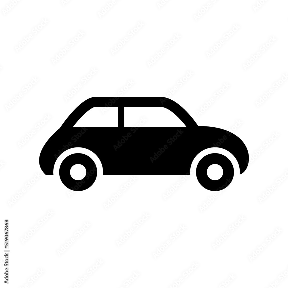 car icon or logo isolated sign symbol vector illustration - high quality black style vector icons
