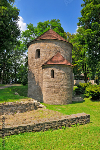Romanesque rotunda from the 11th century, Cieszyn, Silesian Voivodeship, Poland. photo