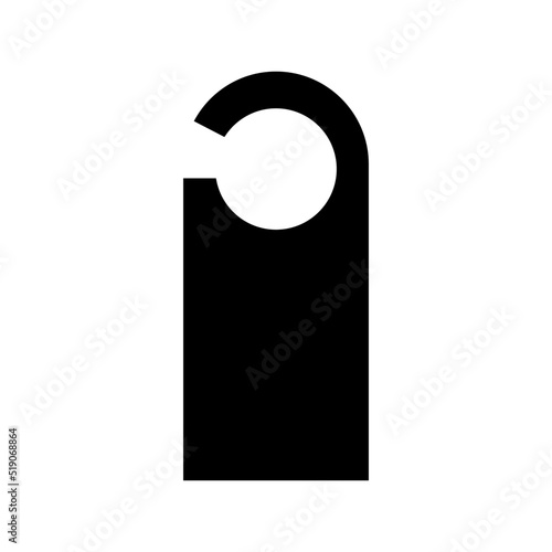 do not disturb icon or logo isolated sign symbol vector illustration - high quality black style vector icons
