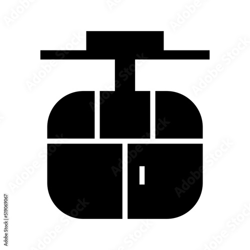 funicular icon or logo isolated sign symbol vector illustration - high quality black style vector icons

