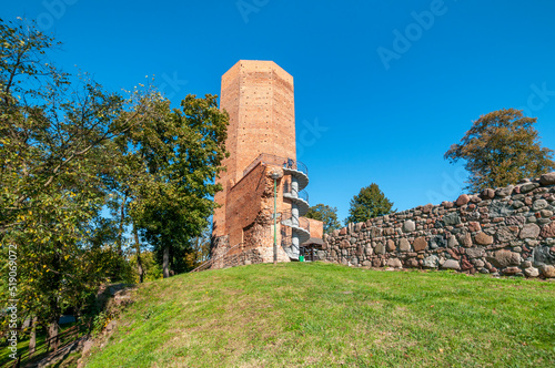 Mouse Tower. Kruszwica, Kuyavian-Pomeranian Voivodeship, Poland 