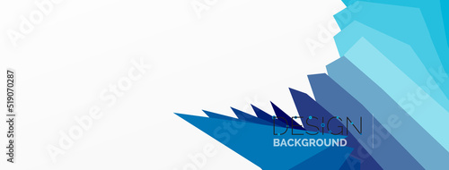 Background colorful shapes template. Wallpaper for concept of AI technology, blockchain, communication, 5G, science, business and technology