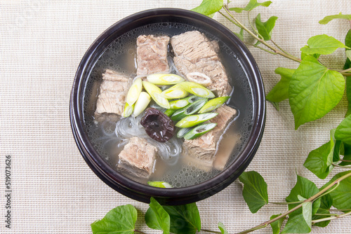 Short Rib Soup (Galbi-tang) - Korea Food photo