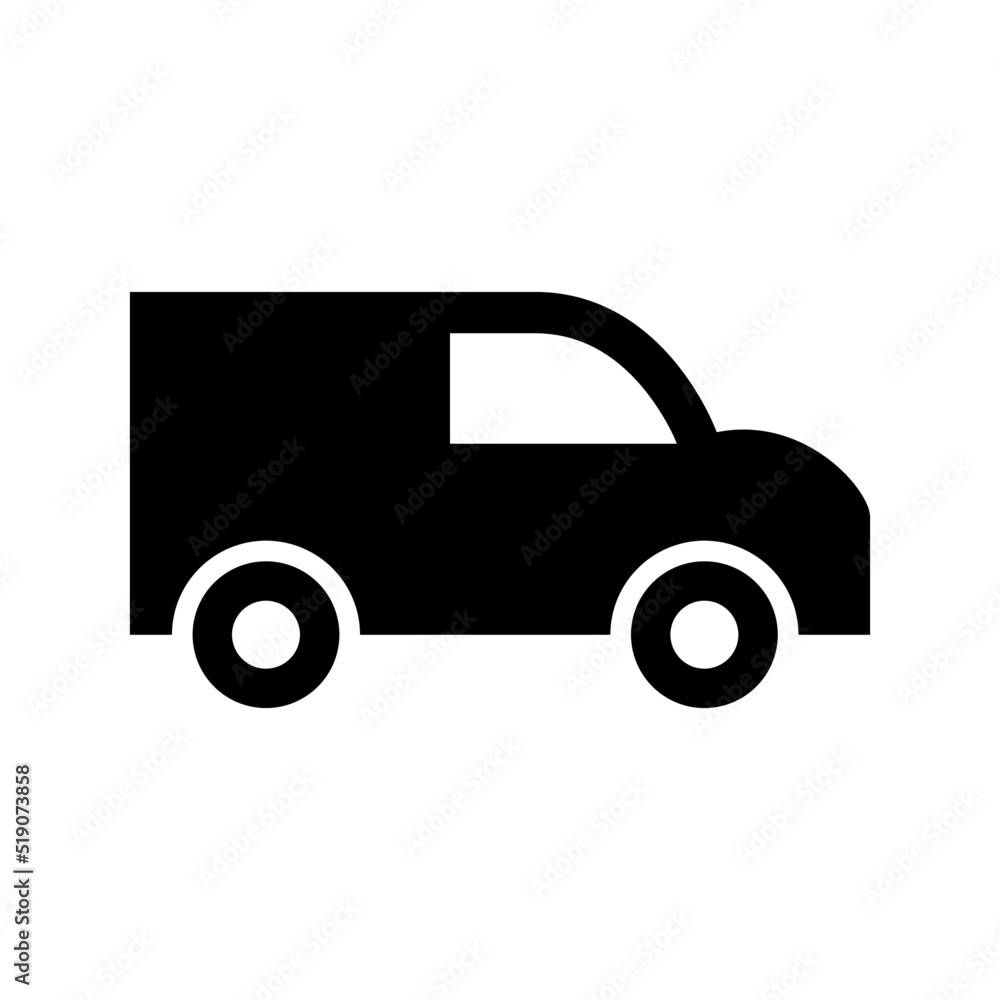 van icon or logo isolated sign symbol vector illustration - high quality black style vector icons
