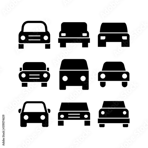 convertible car icon or logo isolated sign symbol vector illustration - high quality black style vector icons 