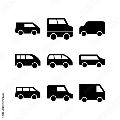 van icon or logo isolated sign symbol vector illustration - high quality black style vector icons 