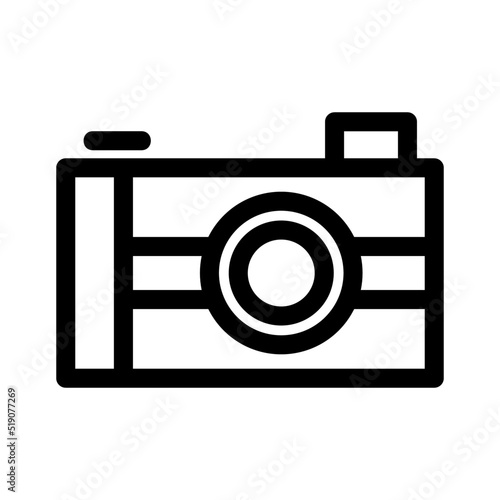 camera icon or logo isolated sign symbol vector illustration - high quality black style vector icons 