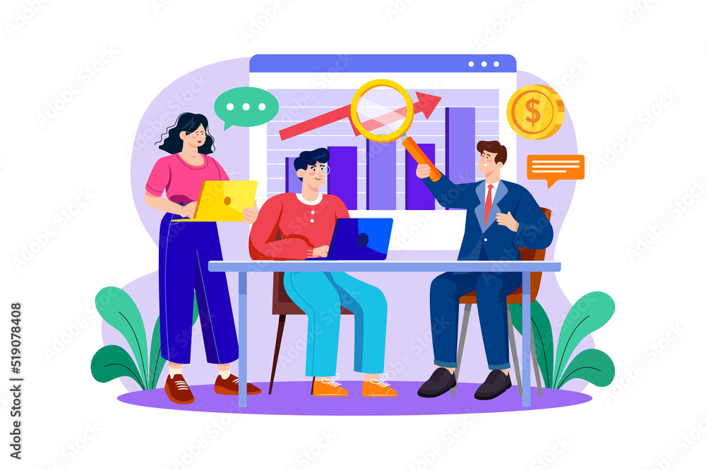 Business Team Monitoring Data Analytics Business Team Monitoring Data Analytics