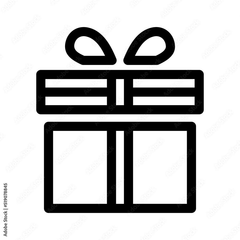 Obraz premium gift icon or logo isolated sign symbol vector illustration - high quality black style vector icons 