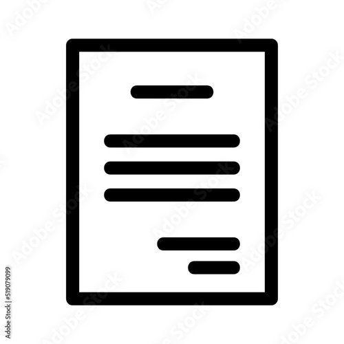 Wallpaper Mural invoice icon or logo isolated sign symbol vector illustration - high quality black style vector icons
 Torontodigital.ca