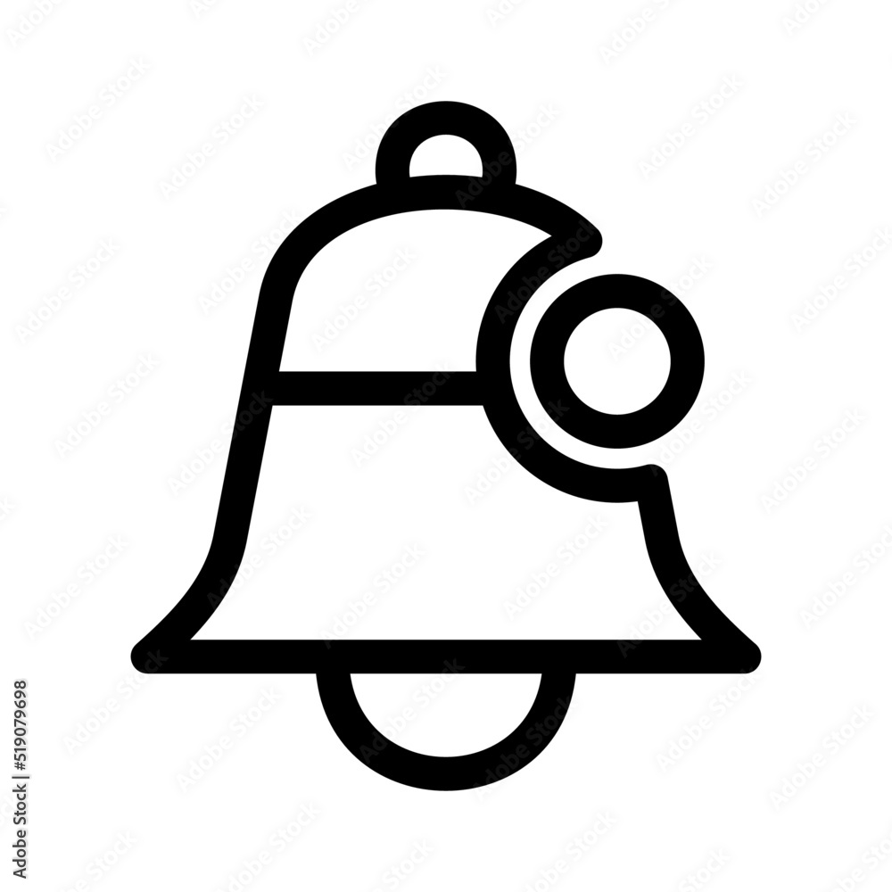 Obraz premium notification icon or logo isolated sign symbol vector illustration - high quality black style vector icons 