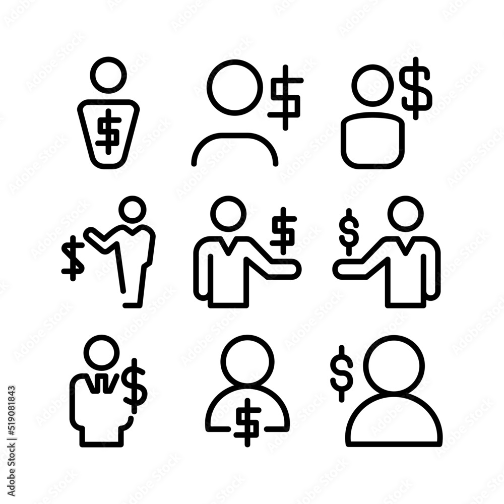 bribe icon or logo isolated sign symbol vector illustration - high quality black style vector icons
