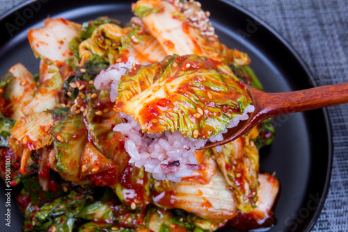 Seasoned Cabbage (bomdong muchim)