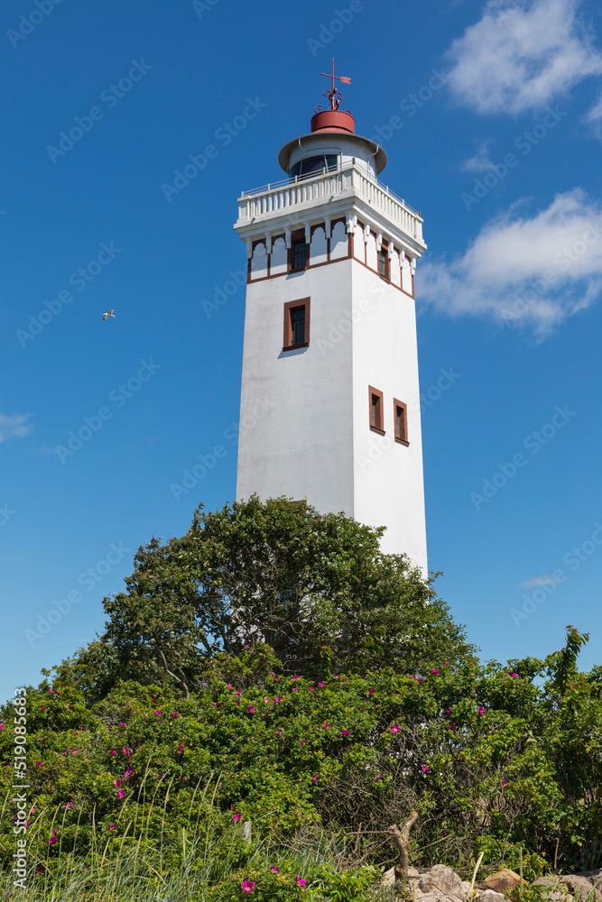 Lighthouse at Middelfart, Funen, Denmark