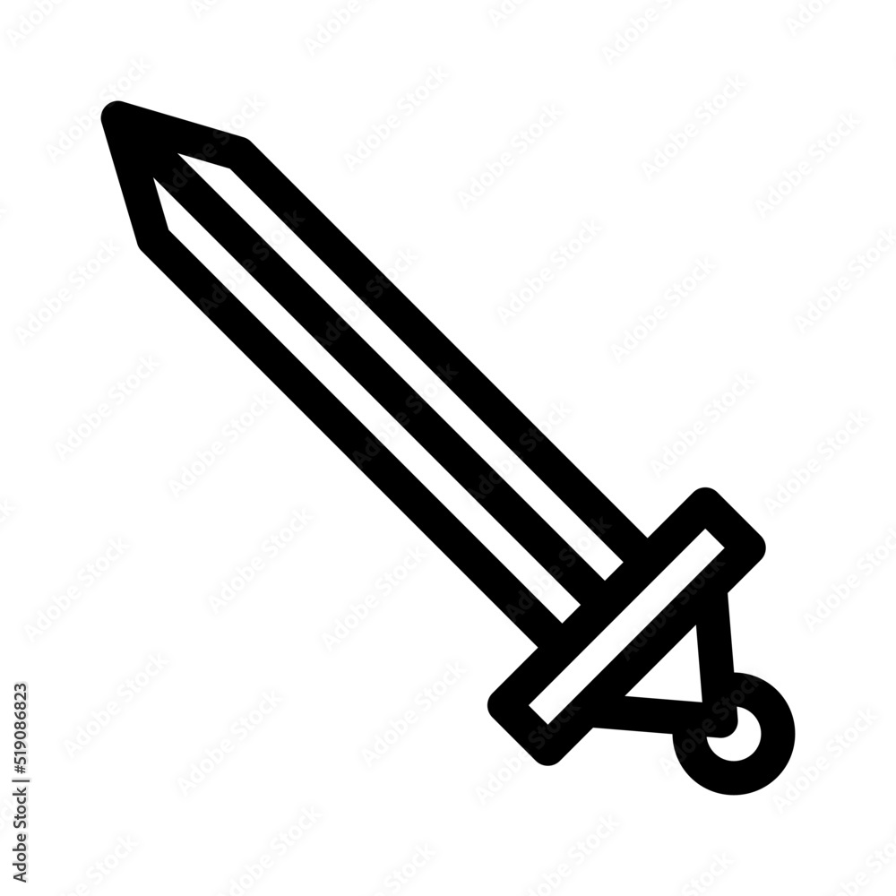 sword icon or logo isolated sign symbol vector illustration - high quality black style vector icons
sword icon or logo isolated sign symbol vector illustration - high quality black style vector icons