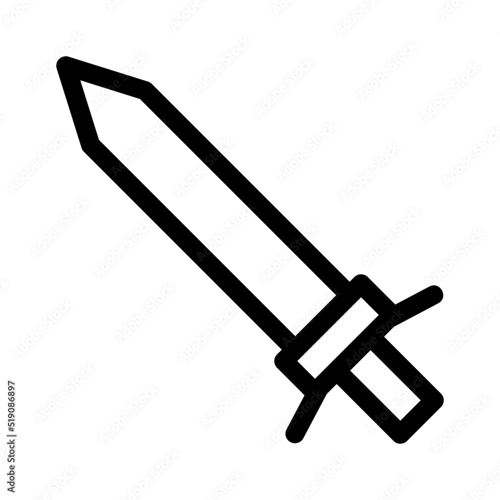 sword icon or logo isolated sign symbol vector illustration - high quality black style vector icons
sword icon or logo isolated sign symbol vector illustration - high quality black style vector icons