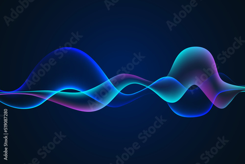 Intersecting glowing laser security beams on a dark background.Art design shine light ray.Laser field.